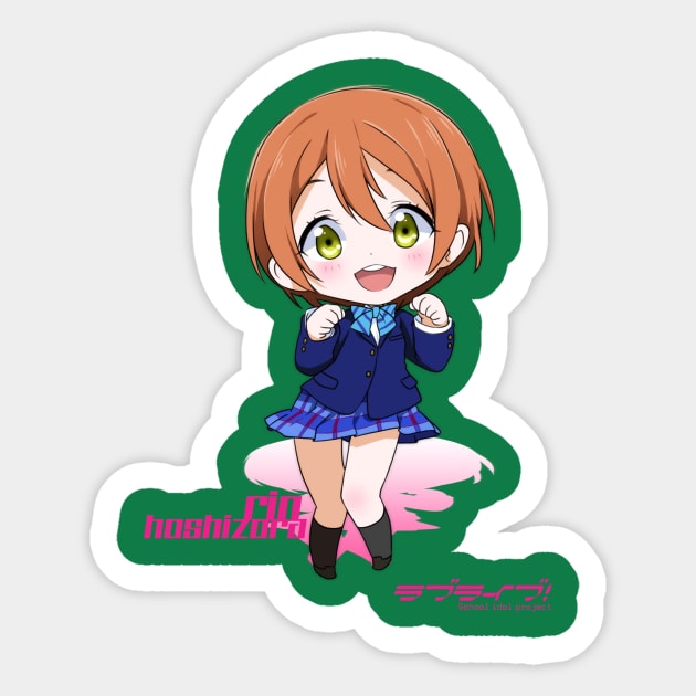 Rin Hoshizora - Love Live! Sticker by Noririn